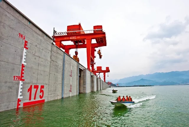 The Five-Level Shiplock of the Three Gorges Project